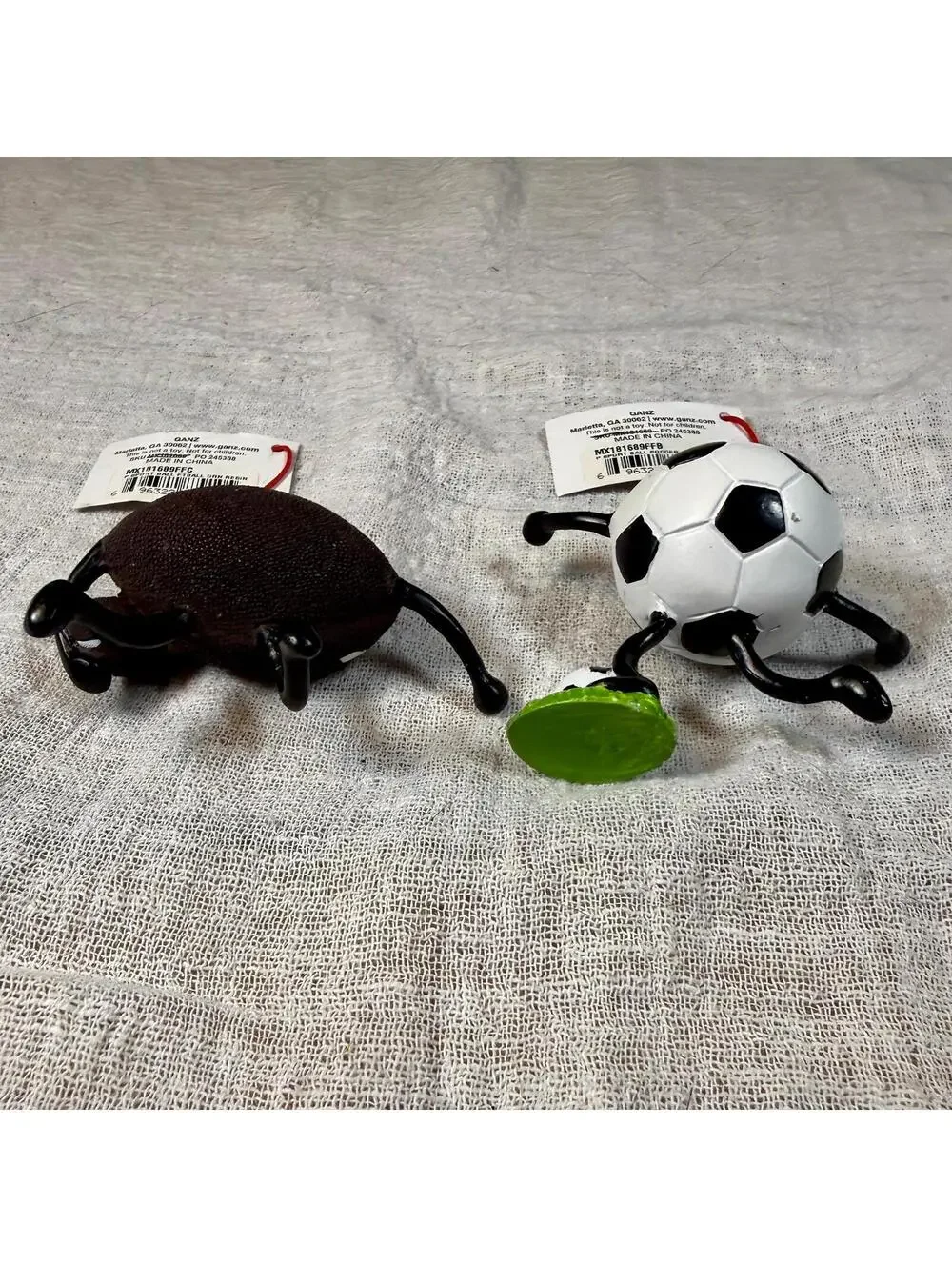 Sports Ornaments by Midwest/Ganz - Your Choice of Football or Soccer